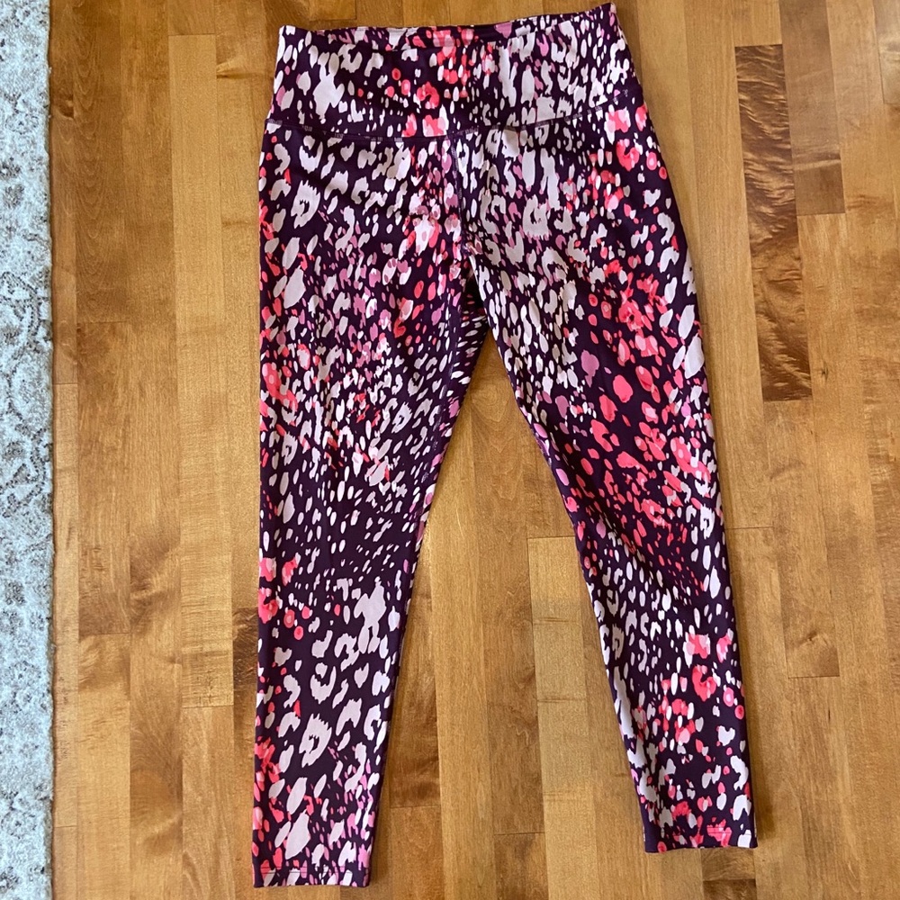 Patterned Fila Leggings
